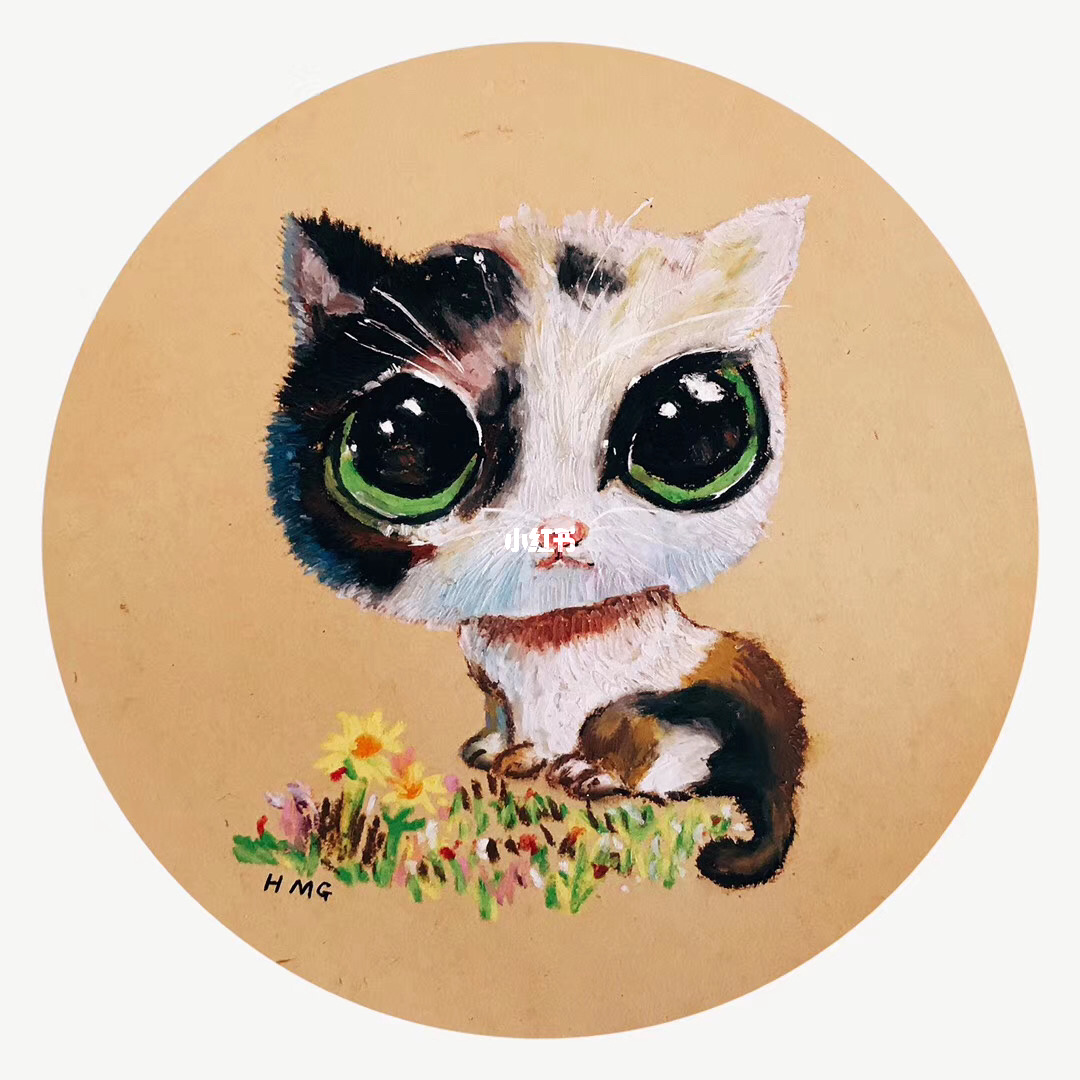 画小猫咪可爱图片大全_小猫咪图片大全可爱_可爱小猫咪的绘画图片