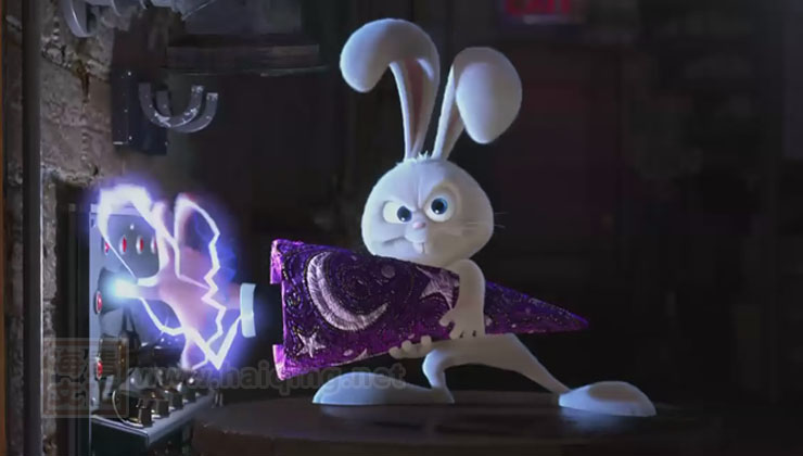 魔术气球做的手拿兔子_魔术师与兔子_dnf冰结师白兔子和迷你黑暗武士