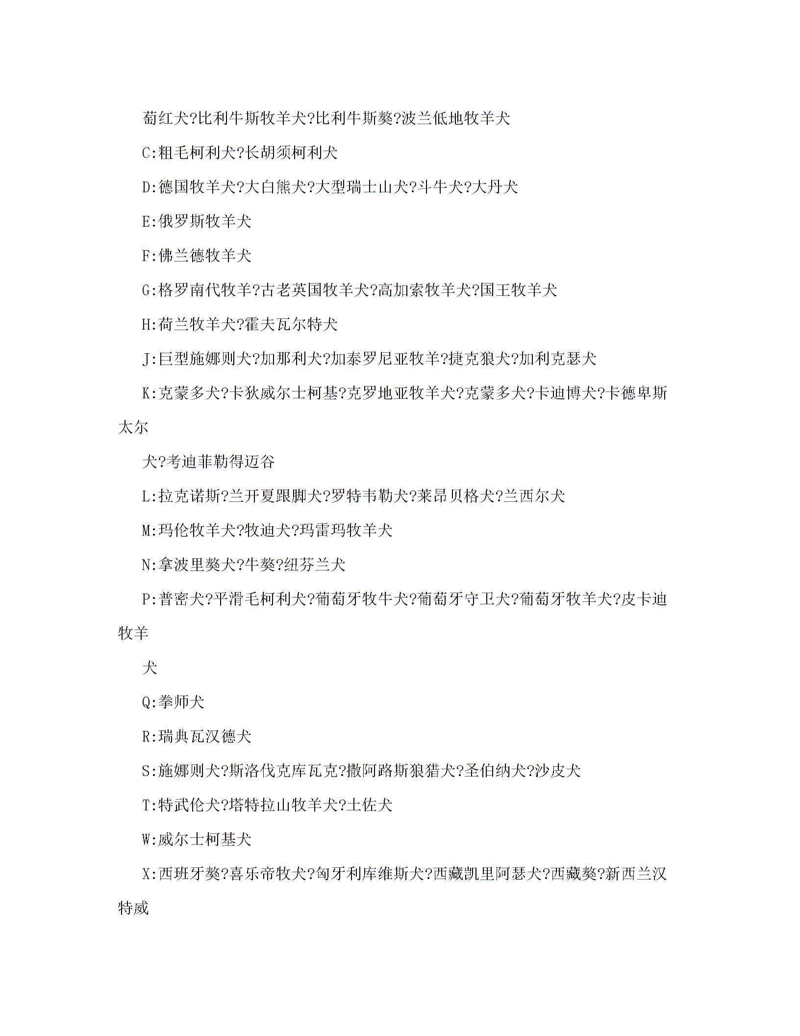 全球最丰富的宠物狗品种大全图片1